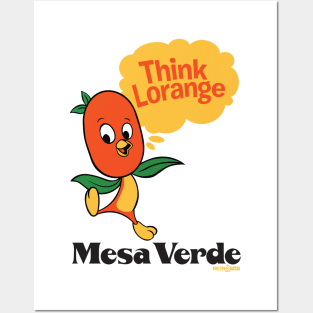 Think Little L'Orange Bird Posters and Art